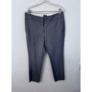 Loft Marisa Womens navy white Dress Pants Size 6
